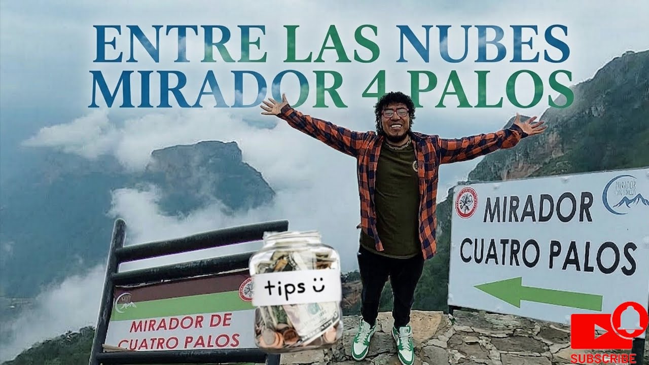 Mirador 4 palos en Pinal de Amoles Querétaro 