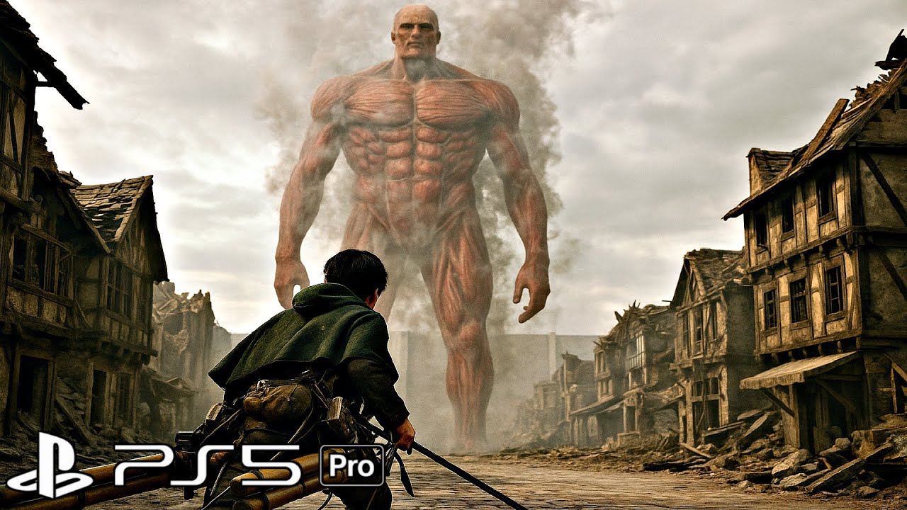 ATTACK ON TITAN (PS5 Pro) Final Boss Fight & Ending 4K 60FPS