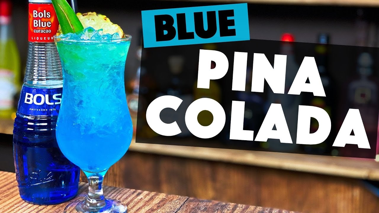 Blue Curacao Cocktail | UNLEASH a Blue Pina Colada!