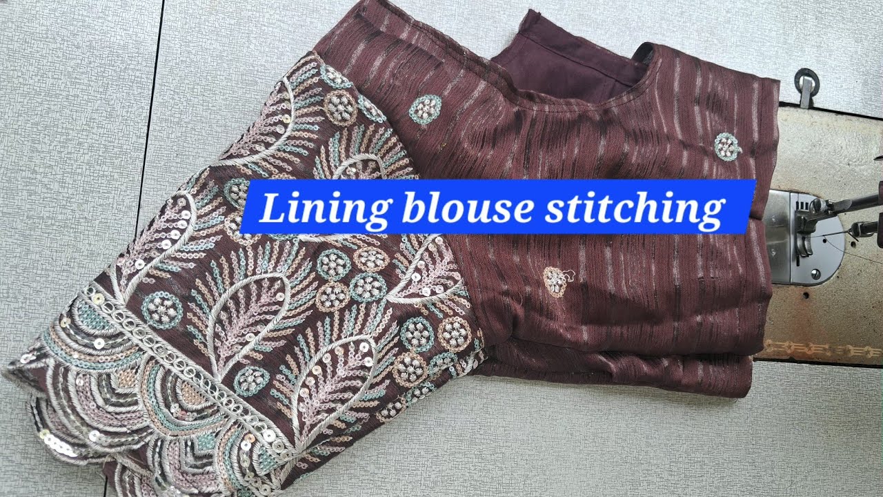 కొత్త వారిని support చేయండి friends Please subscribe to my channel 🙏Blouse stitching full video