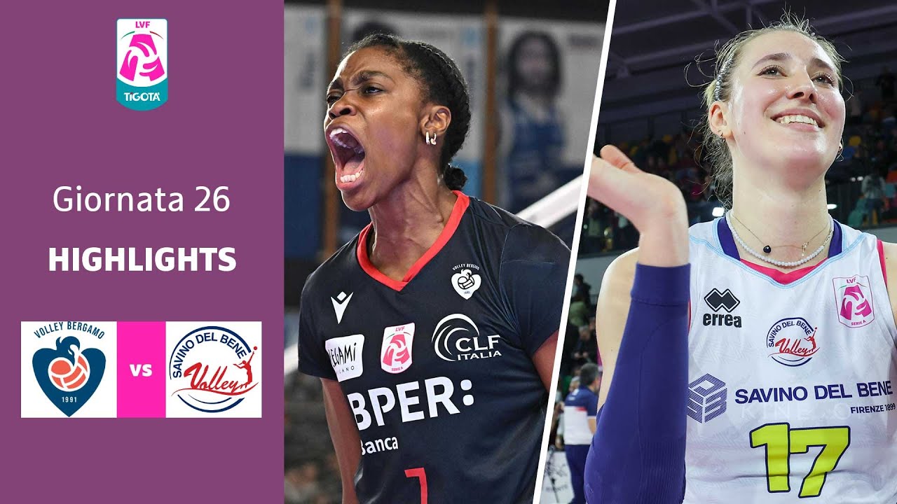 Bergamo - Scandicci | Highlights | 26^ Giornata Campionato 23/24 | Lega Volley Femminile