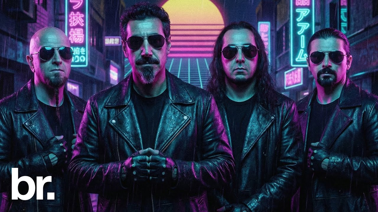System of a Down - Toxicity (80s Synthwave / Darkwave) | AI Cover