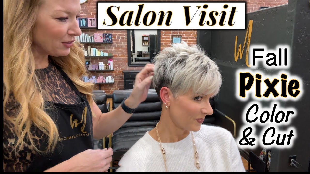 Salon Visit | Fall Pixie Color & Detailed Cut Instructions