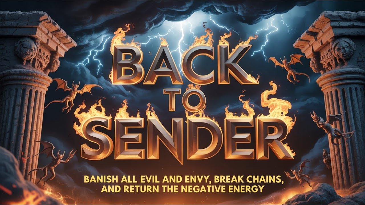 🔥 The Most Powerful Back To Sender Prayer Ever |  Break Every Curse Now