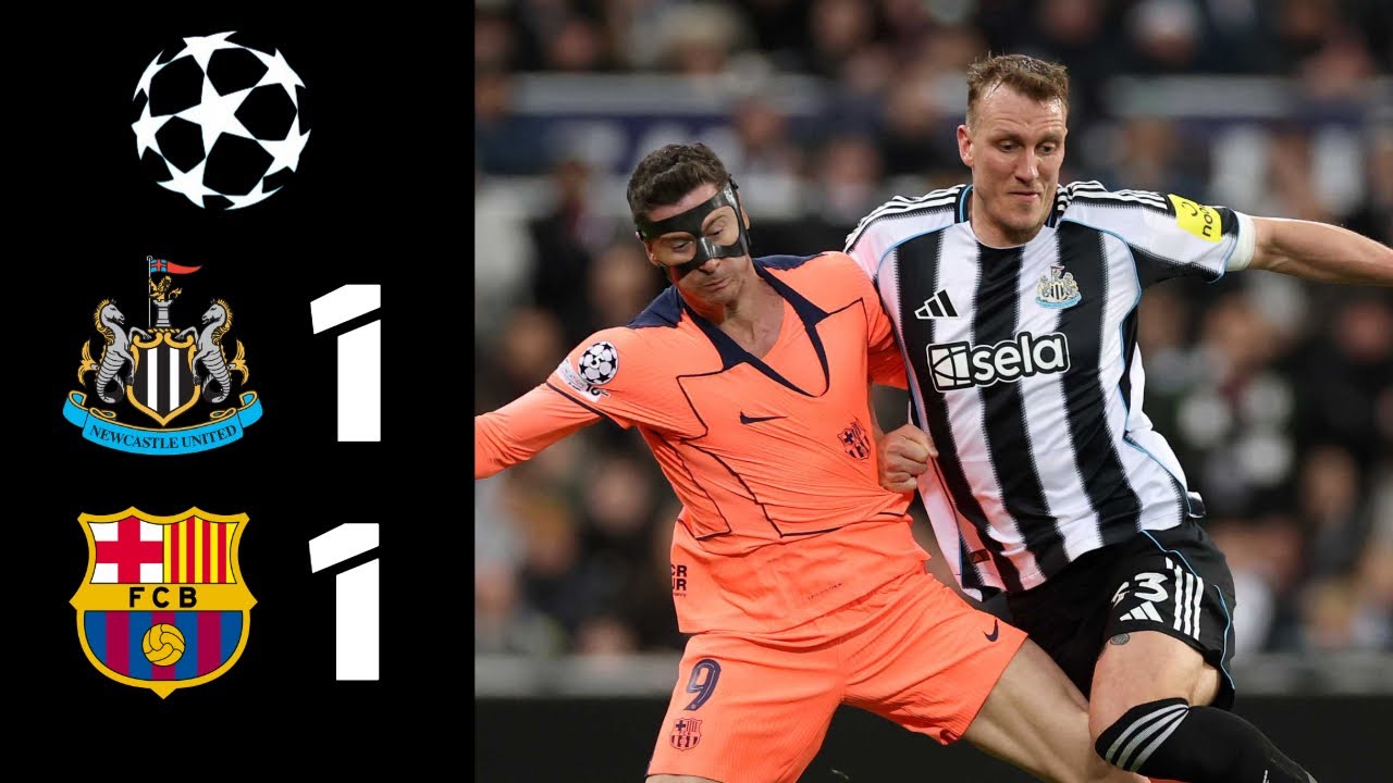 HEARTBREAK In The Last Minute! SHOCKING Ref BUT Toon Can Still Go Through!! Newcastle 1-1 Barcelona