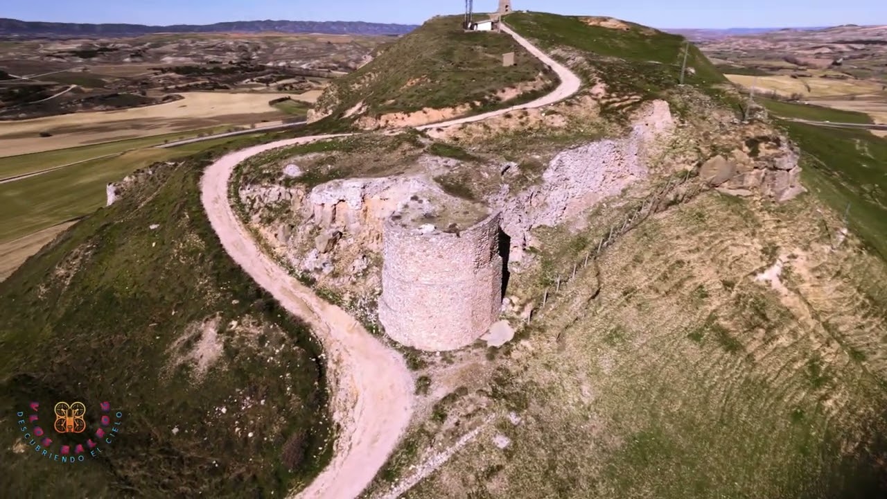 Castillo de Huete y su sagrado corazón de Jesús con DJIneo 2