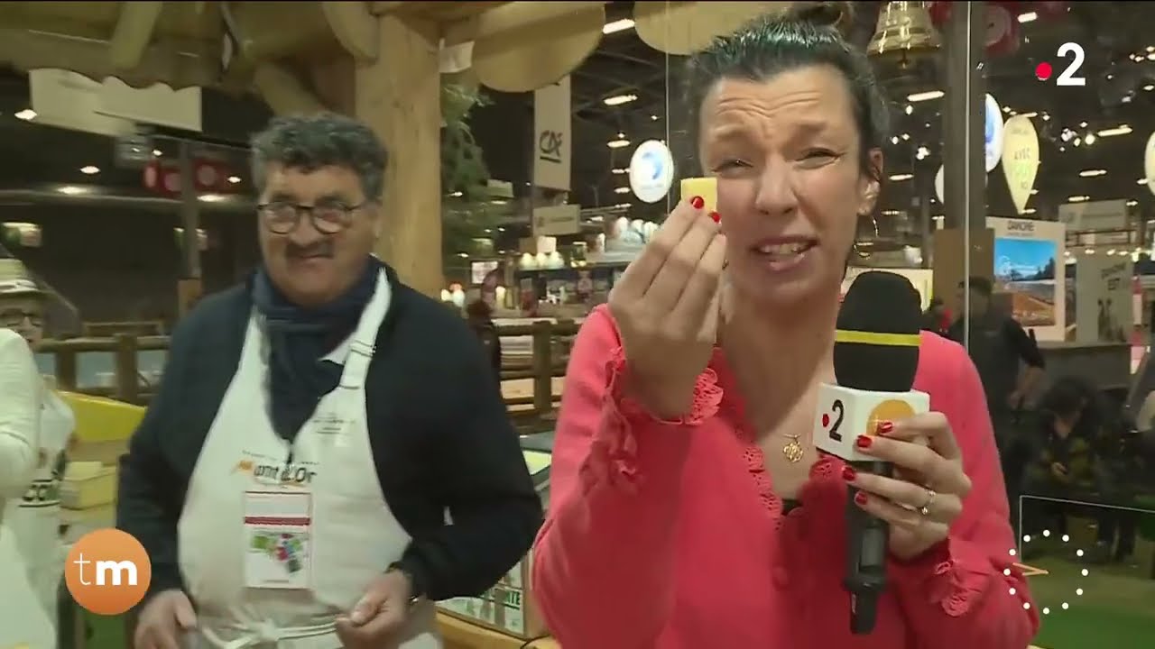 Les fromages de Franche-Comté au Salon de l'Agriculture Télématin Fenêtre sur les régions - France 2
