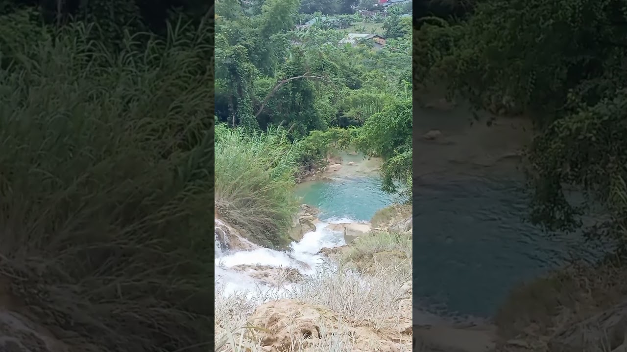 Just me, the waterfall, and endless peace.The best therapy is nature itself 🍃 #backtonature #nature