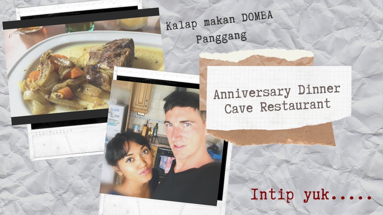 BULE KALAP MAKAN DOMBA | Anniversary Dinner | Pulang Kena Badai