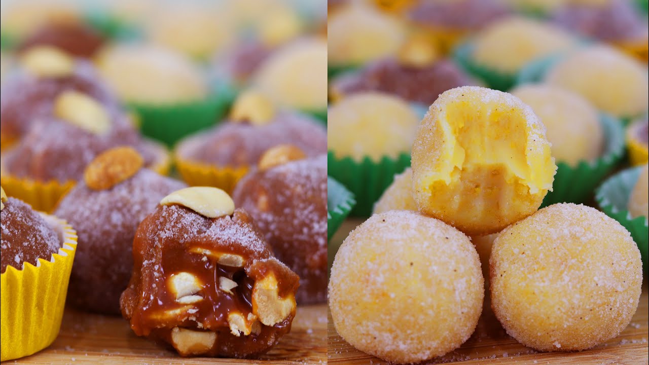 BRIGADEIROS JUNINOS PAMONHA E PÉ DE MOLEQUE - FÁCIL E MUITO CREMOSO - FAÇA E VENDA E ANIME O ARRAIAL