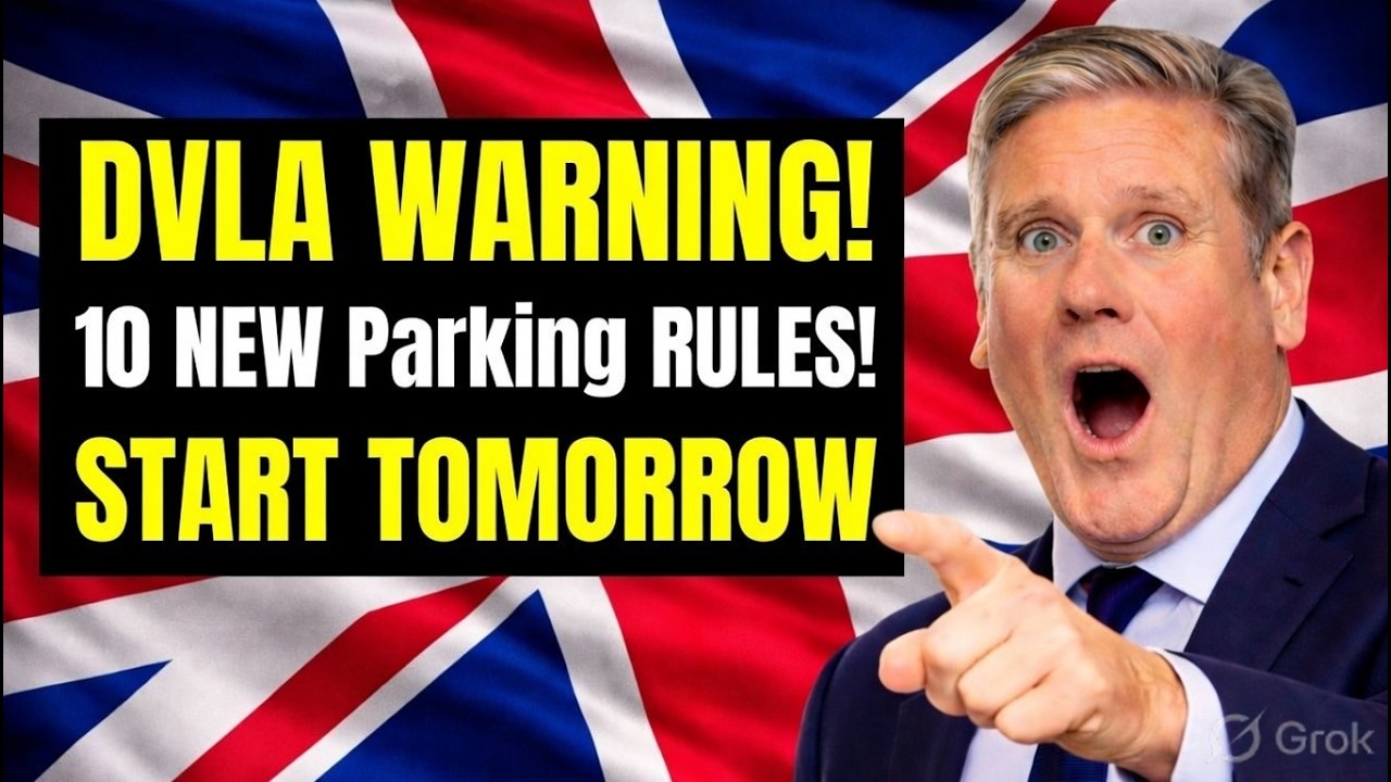 🚨 DVLA Issues Emergency Warning 10 New Parking Rules Start Tomorrow UK Drivers Face Huge Fines 💸