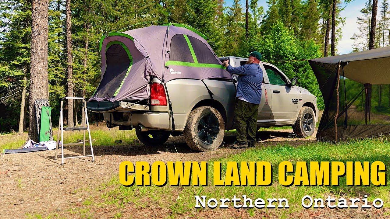 Truck Tent Camping Deep in Ontario’s Backcountry 