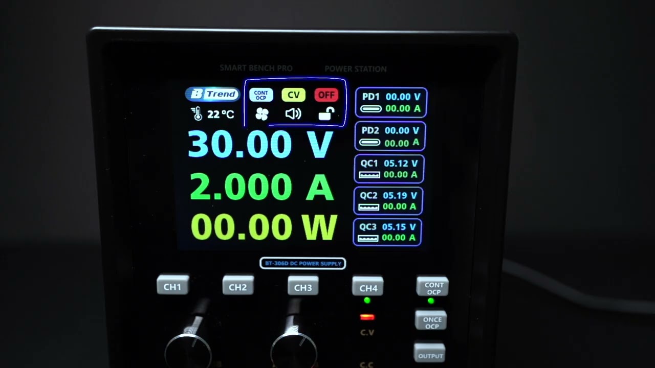 BTrend BT-306D 30V/6A DC Power Station