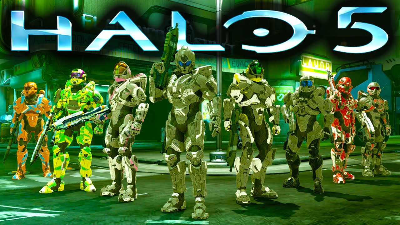 HALO 5 GAMEPLAY | First Ever FFA Game on Plaza (Halo 5 Guardians Gameplay)