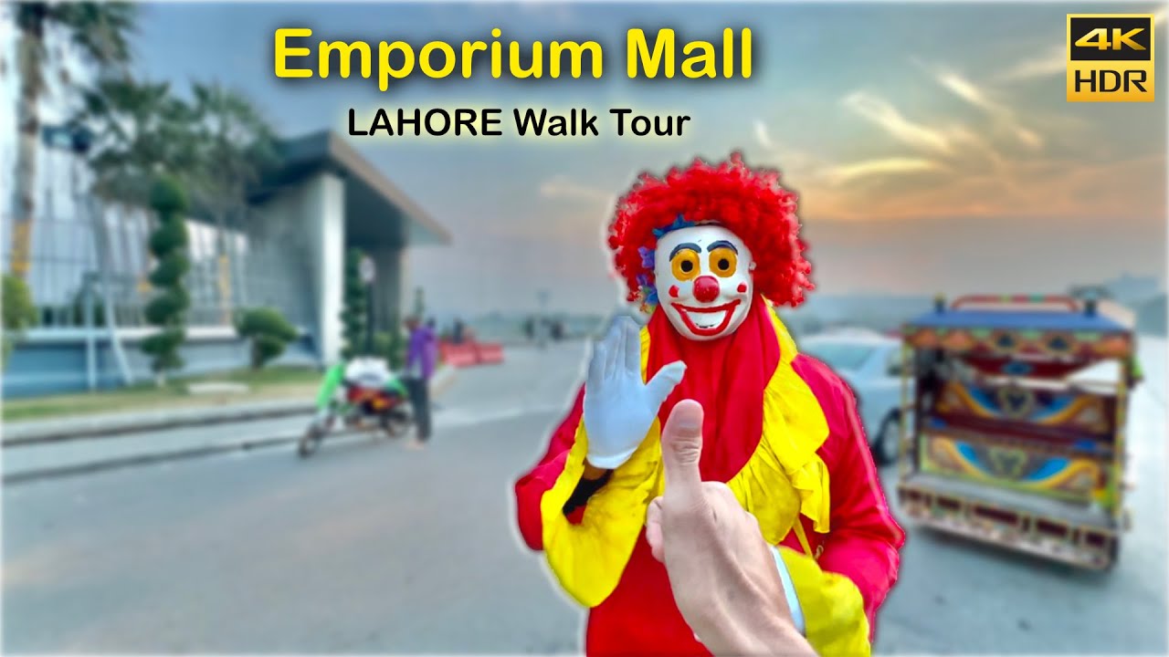 Emporium Mall Lahore. 4K Walking Tour. 4K HDR