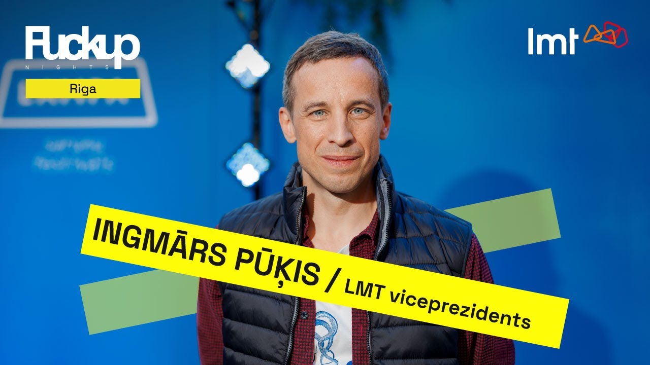 FuckUp Nights Riga: Ingmārs Pūķis