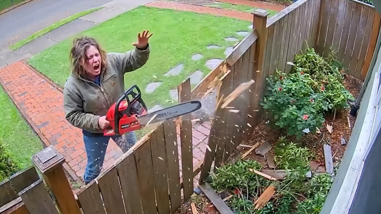 Worst Neighbors from Hell Caught on Camera