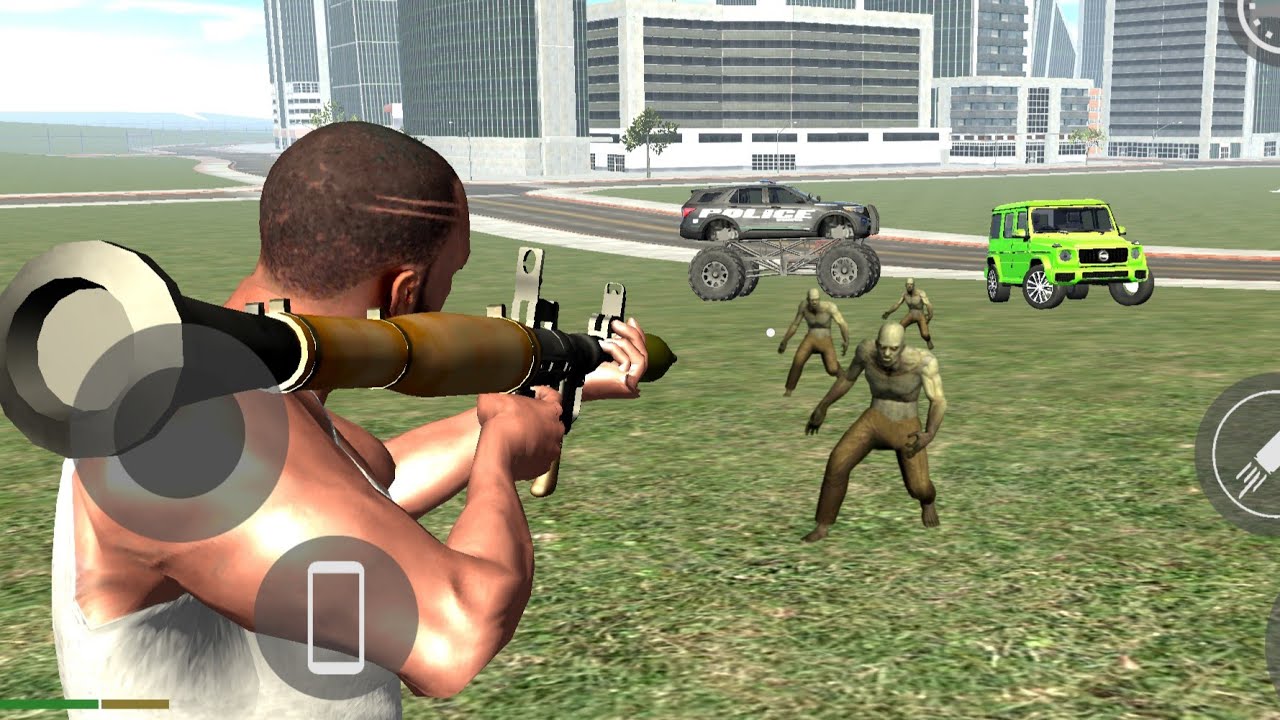Green car vs zombies but random speed boost gameplay