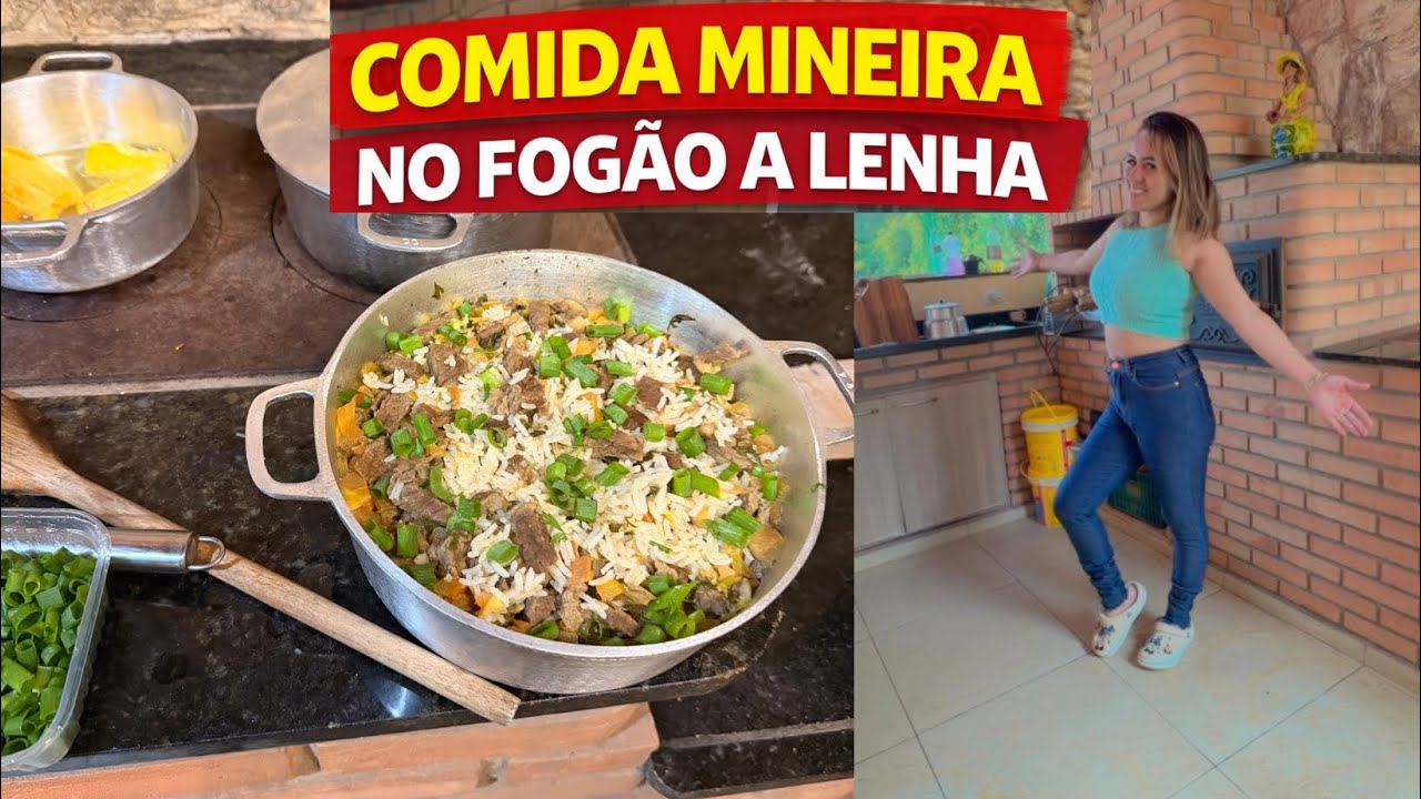🍲 Fogão a Lenha & Comida Mineira: O Verdadeiro Sabor da Roça