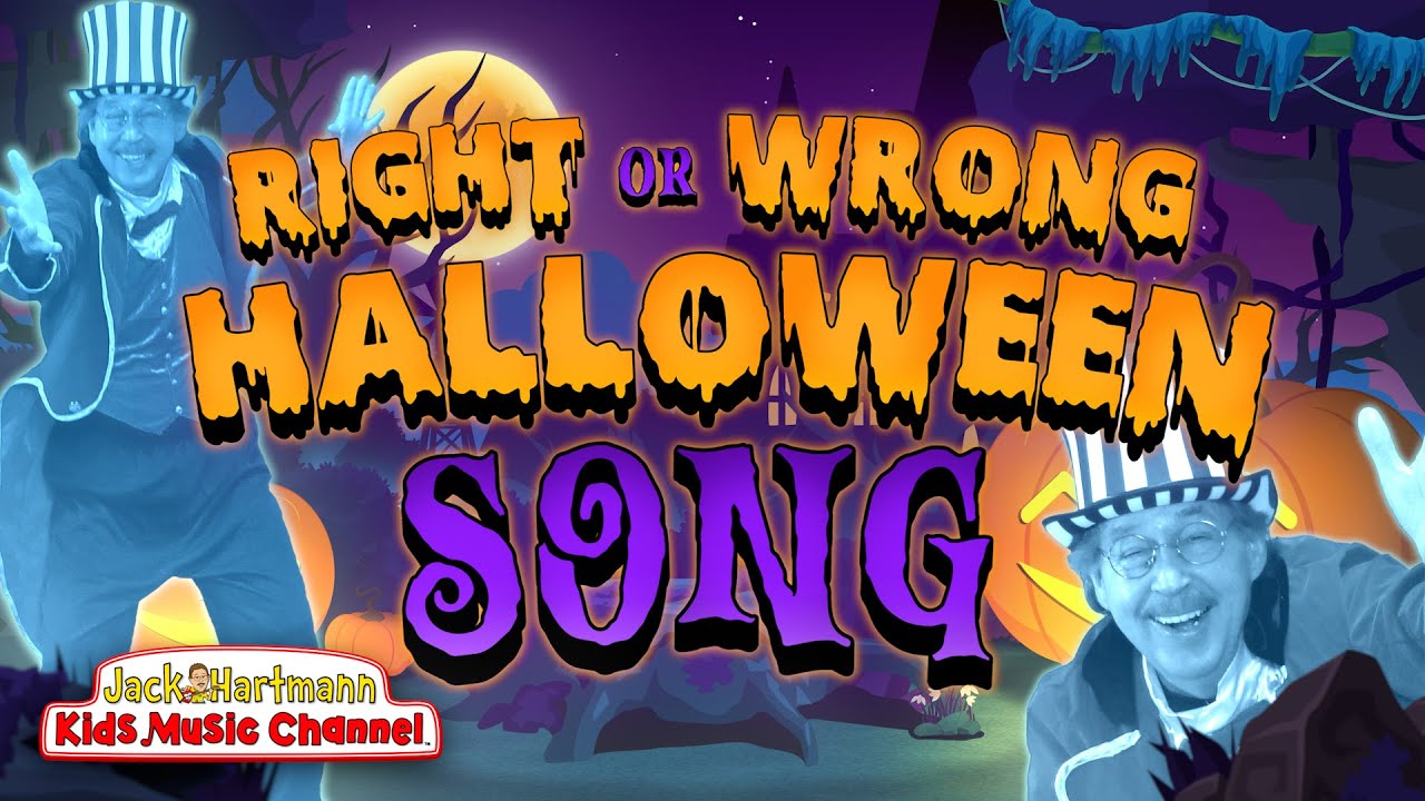 The RIGHT or WRONG Halloween Song | Halloween Trivia and Safety for Kids | Jack Hartmann