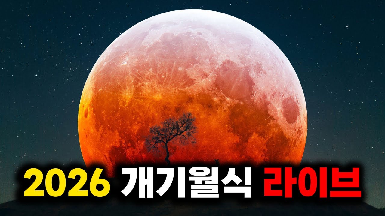 2026 개기월식 라이브