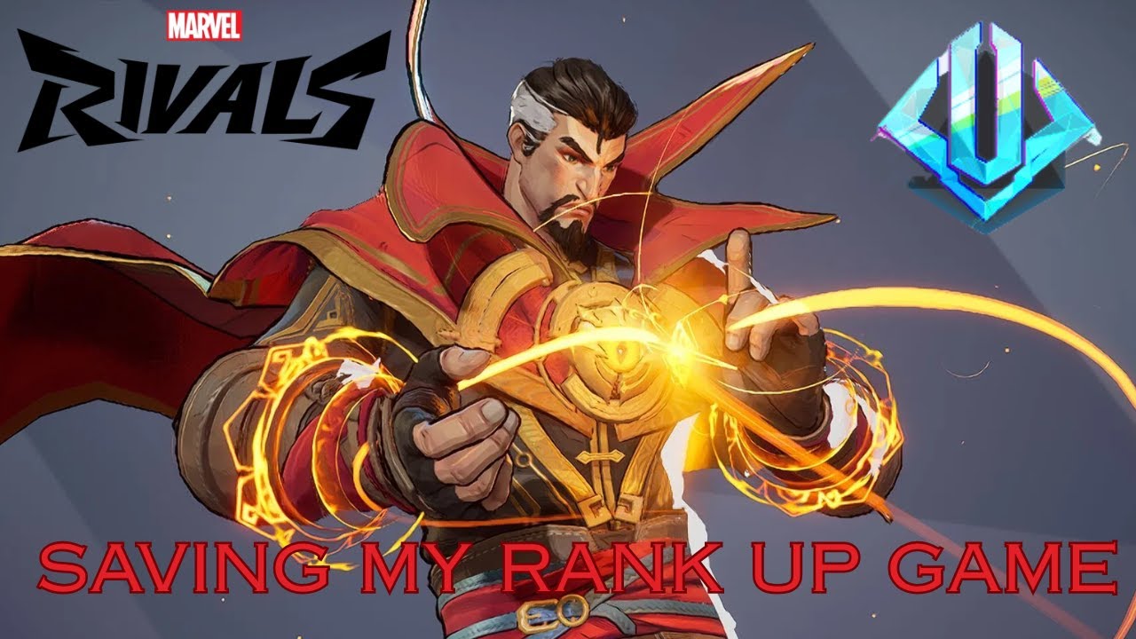 Saving My Rank up Game With Dr Strange - Rivals ranked