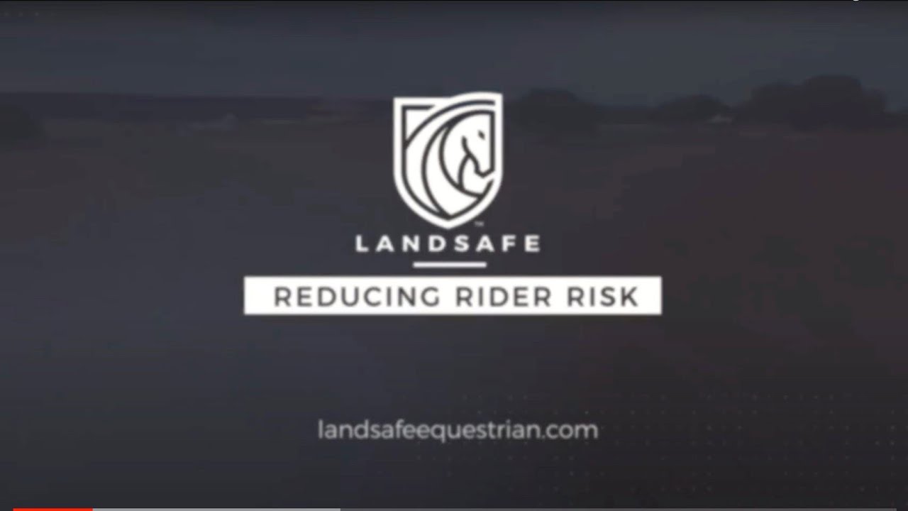 Landsafe Equestrian - Rider Fall Safety Training with vest pop demo