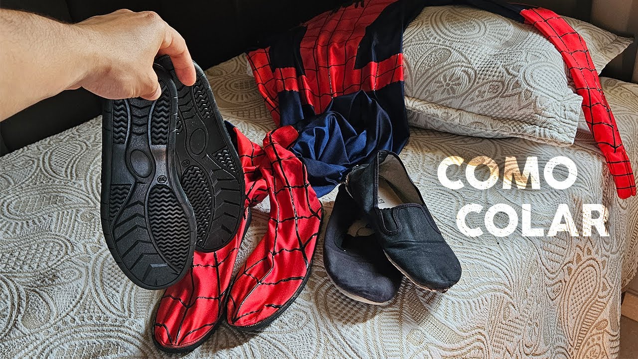 É MUITO FÁCIL COLAR SOLA no SEU COSPLAY do HOMEM-ARANHA!