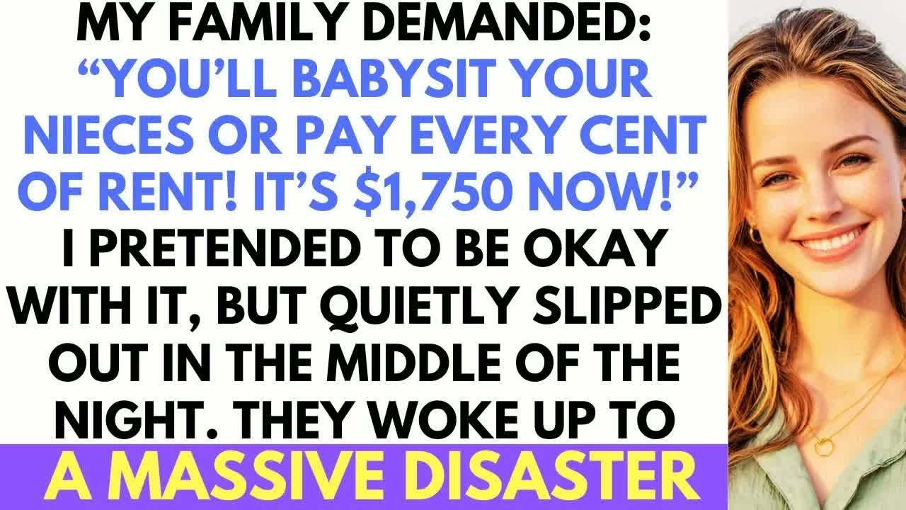 My Parents Tried To Make Me Babysit Or Pay $1,750; When I Left In The Middle of The Night, They...