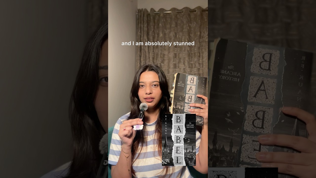 So far my top favourite!🤩 #babel #rfkuang #booktok #books #bookrecommendations #bookreview