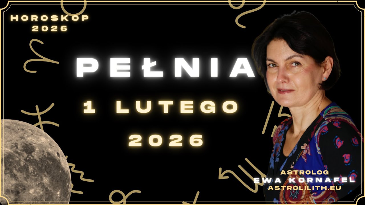 1 Lutego 2026 🌕 PEŁNIA, która dodaje SKRZYDEŁ! 🦅 Horoskop | Astrolog Ewa Kornafel