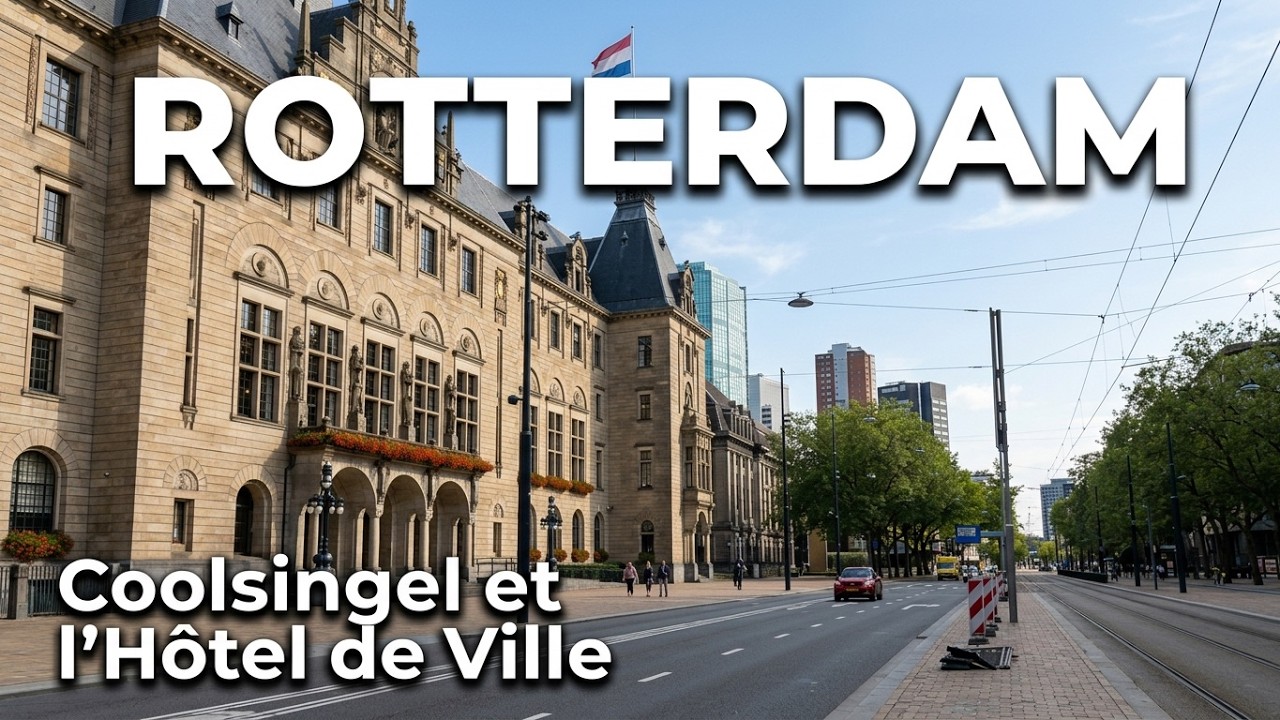 ROTTERDAM 🇳🇱 Coolsingel L'h&ocirc;tel de ville (Stadhuis)