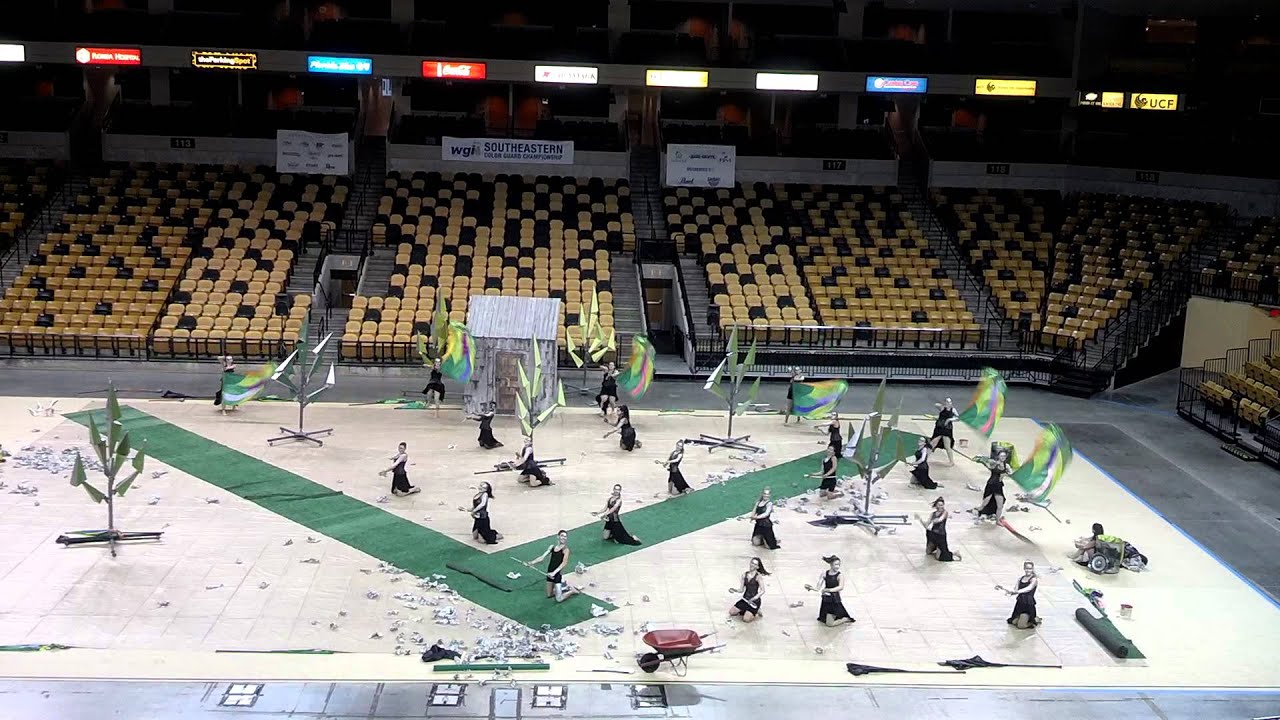 Tarpon Springs HS World Guard - WGI Orlando Super Regionals Finals 3.24.13