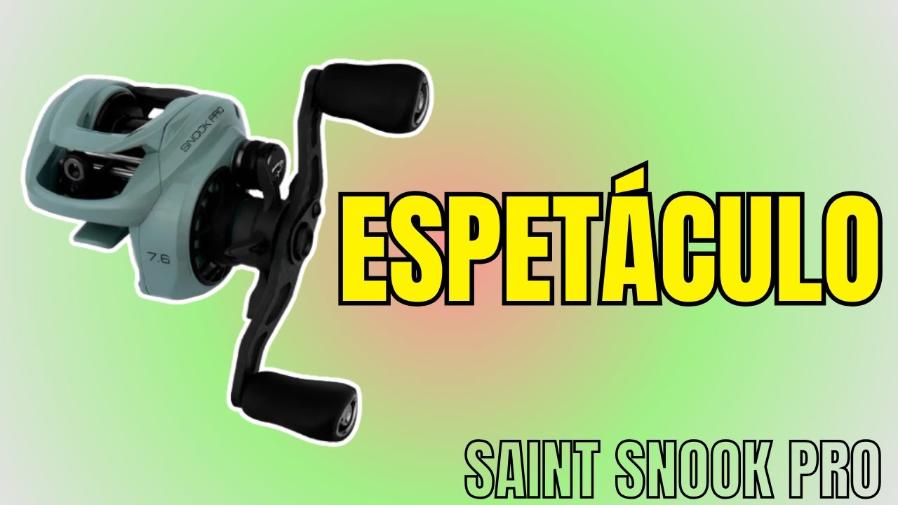 Carretilha Saint Snook Pro: A carretilha mais aguardada do ano pelos robaleiros de plantão!#saint