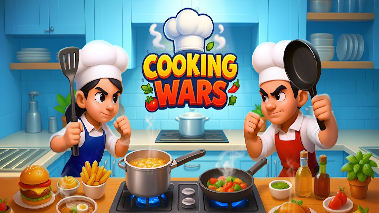 Cooking Wars: Food Battle (by Gamesture) IOS Gameplay Video (HD)