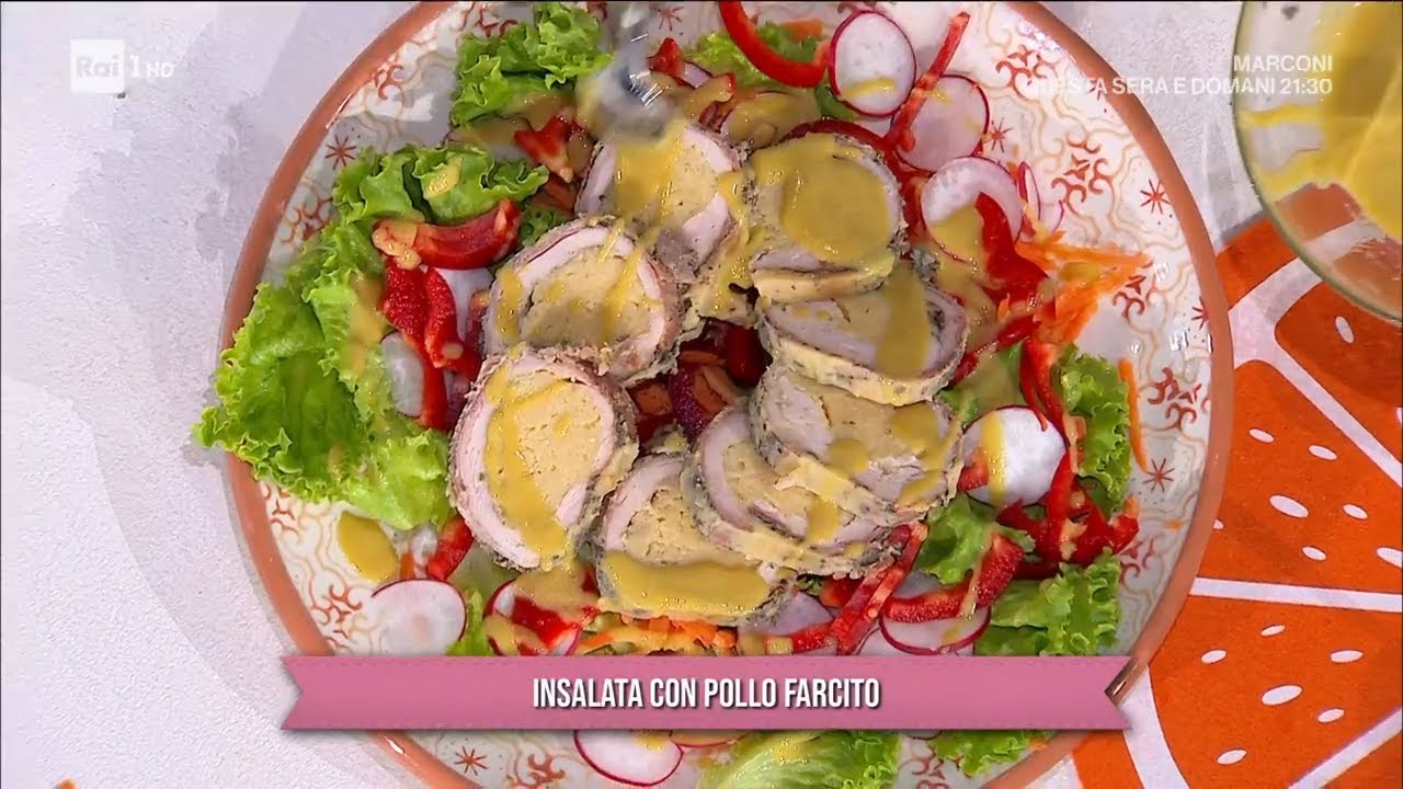 Insalata con pollo farcito - È sempre mezzogiorno 20/05//2024