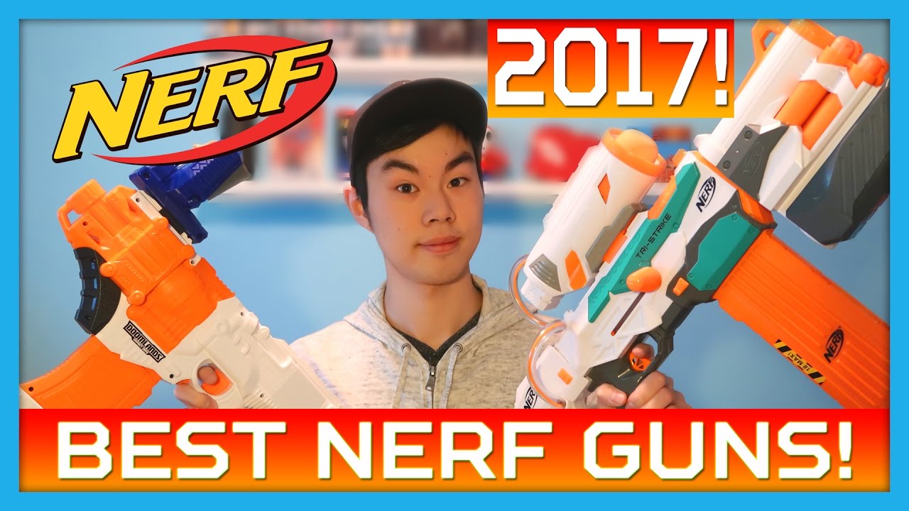 Must Have BEST NERF GUNS & Accessories 2017!