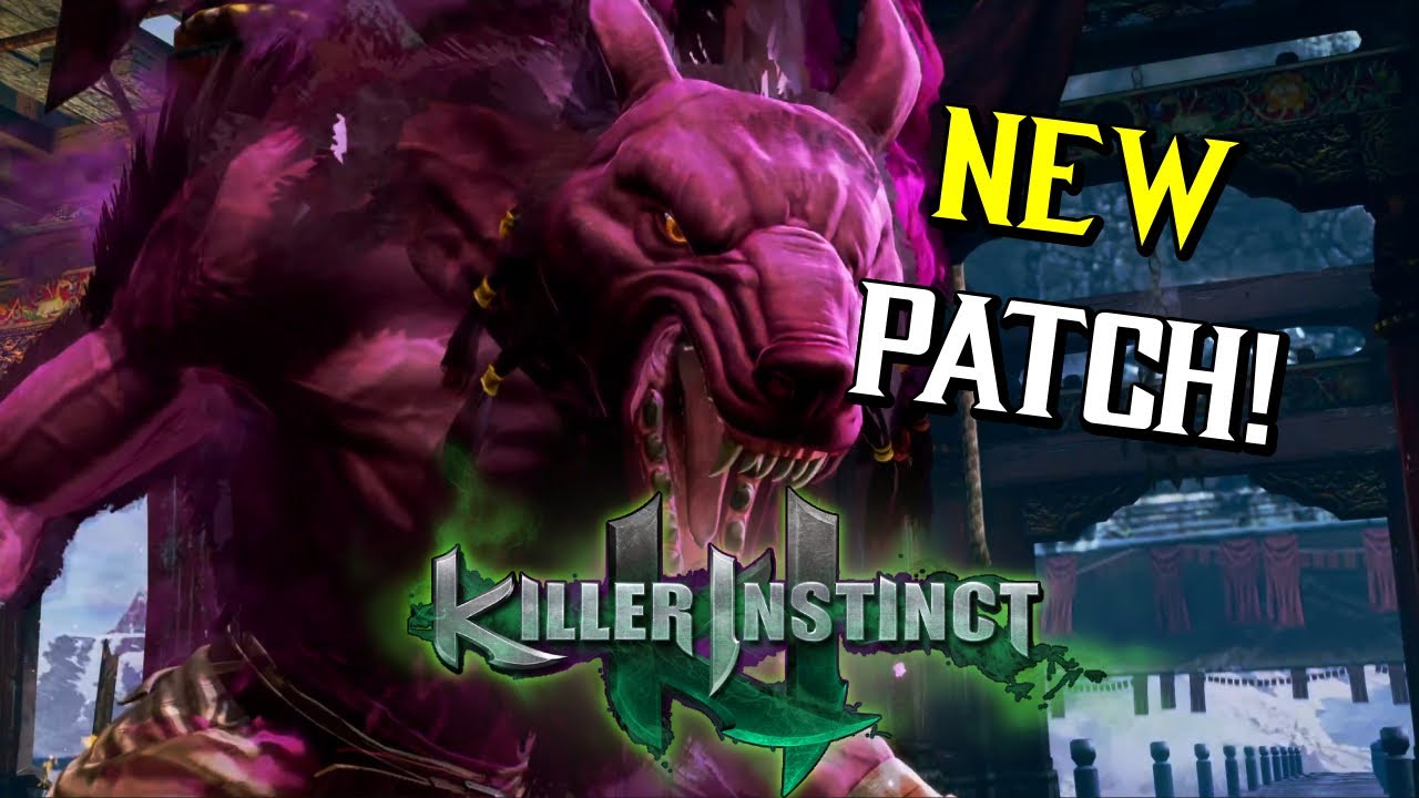 NEW PATCH FOR KI?! - Killer Instinct: Sabrewulf Gameplay