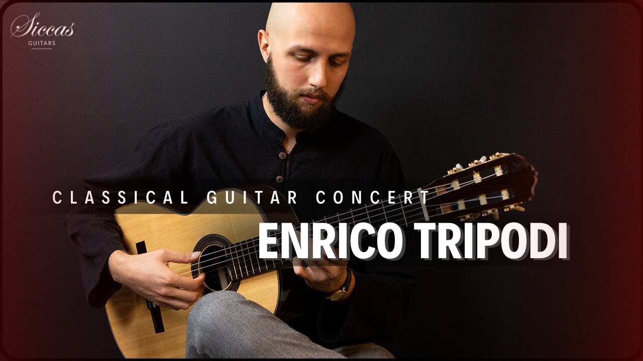 ENRICO TRIPODI - 1st Prize Winner of the Paganini Guitar Festival x Siccas Guitars