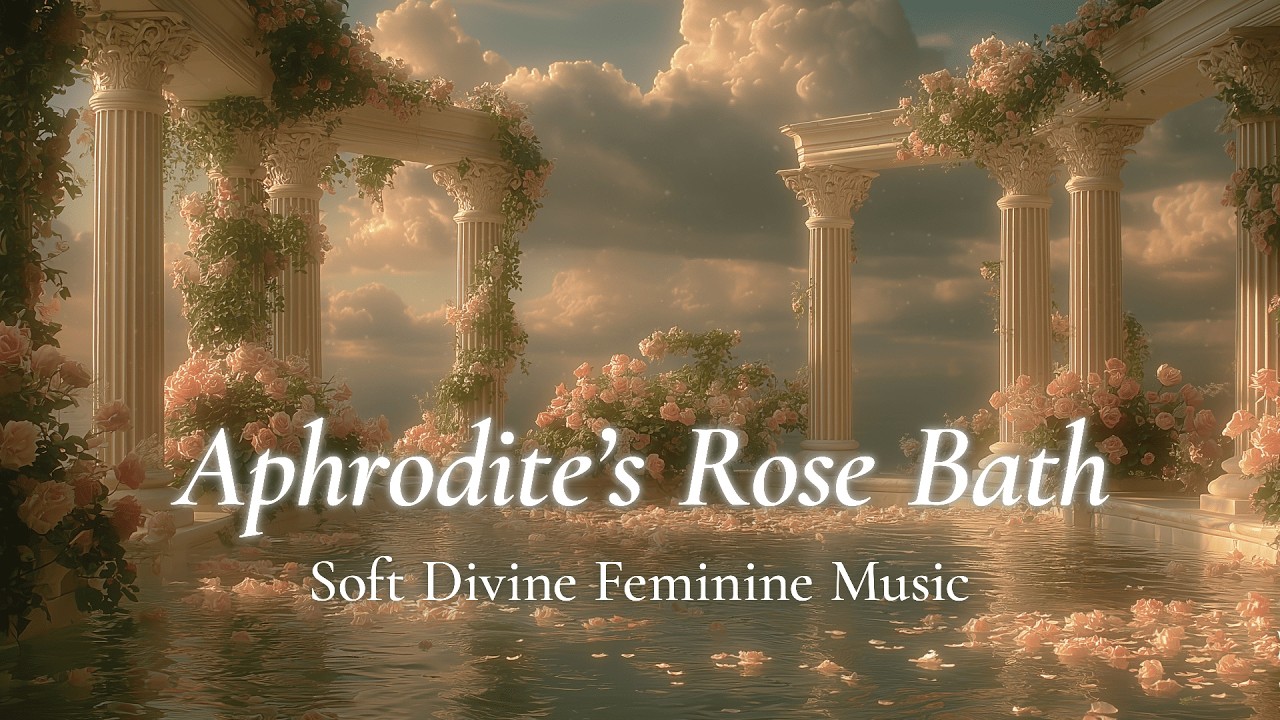 Aphrodite&rsquo;s Rose Bath 🌹 Glow From Within | Divine Feminine Meditation Music