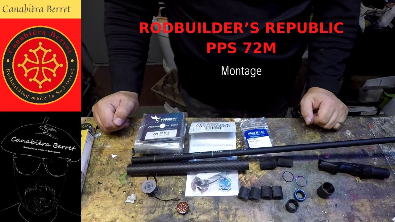 Montage Rodbuidlder's Republic PPS72M - Rodbuilding