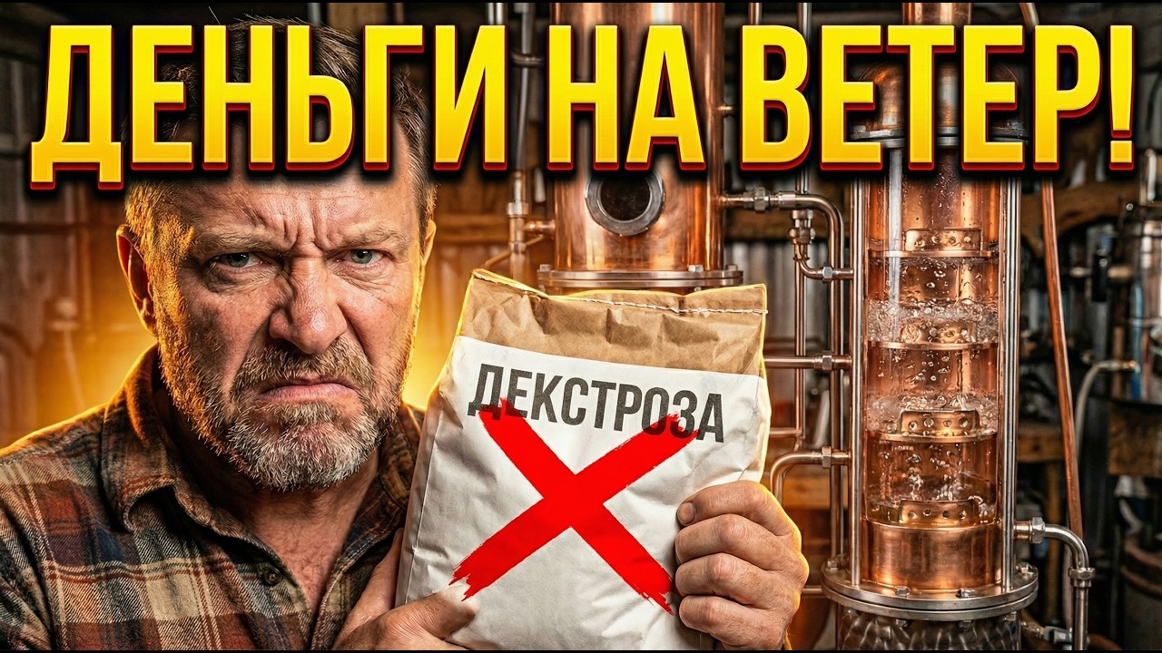 Самогон из Декстрозы: Правда ли он МЯГЧЕ и без ВОНИ?
