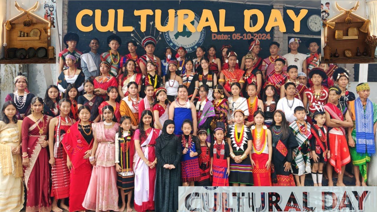 CULTURAL DAY - Chandmari Hr. Sec. School, Kohima, Nagaland (05-10-2024)