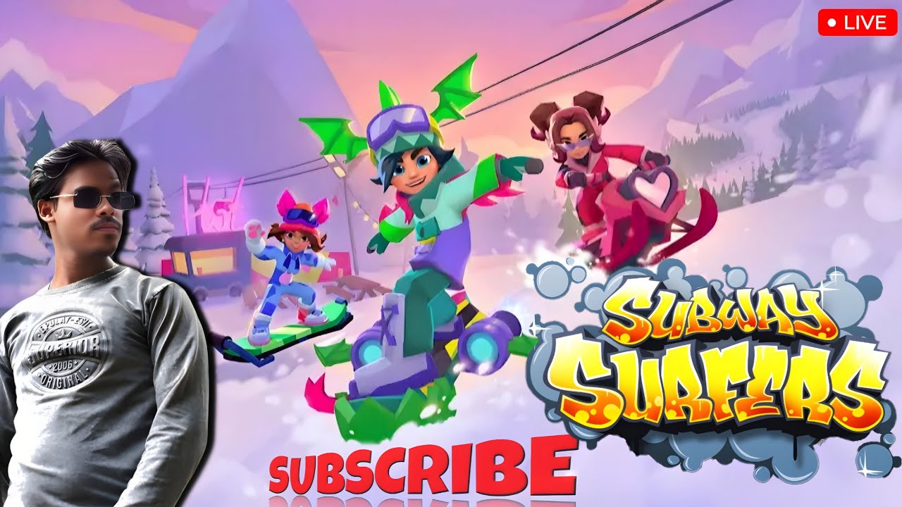 ᎡᎫᏚᏦ GᎪᎷᎬᎡᴿˢ|high score run chase no Surf board|LIVE 🔴