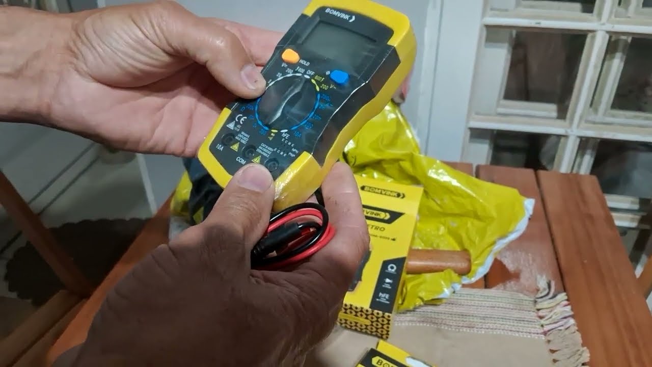 Testando Amperímetro Digital e Alicate Amperímetro Digital (Parte 1 )