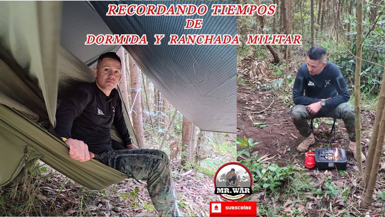 RECORDANDO VIEJOS TIEMPOS, DE ACAMPADA Y RANCHADA MILITAR