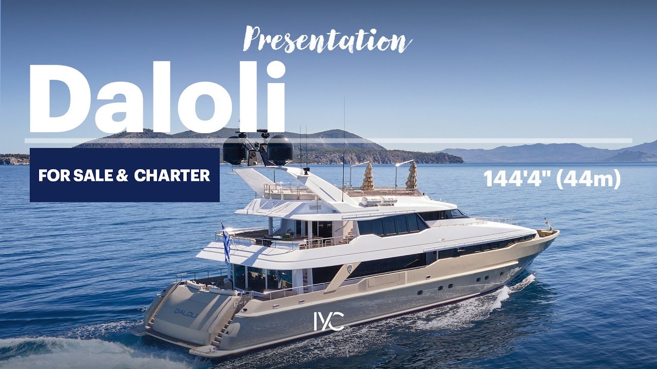 M/Y DALOLI | The powerful 144' (44m) Heesen superyacht | For sale and charter with IYC
