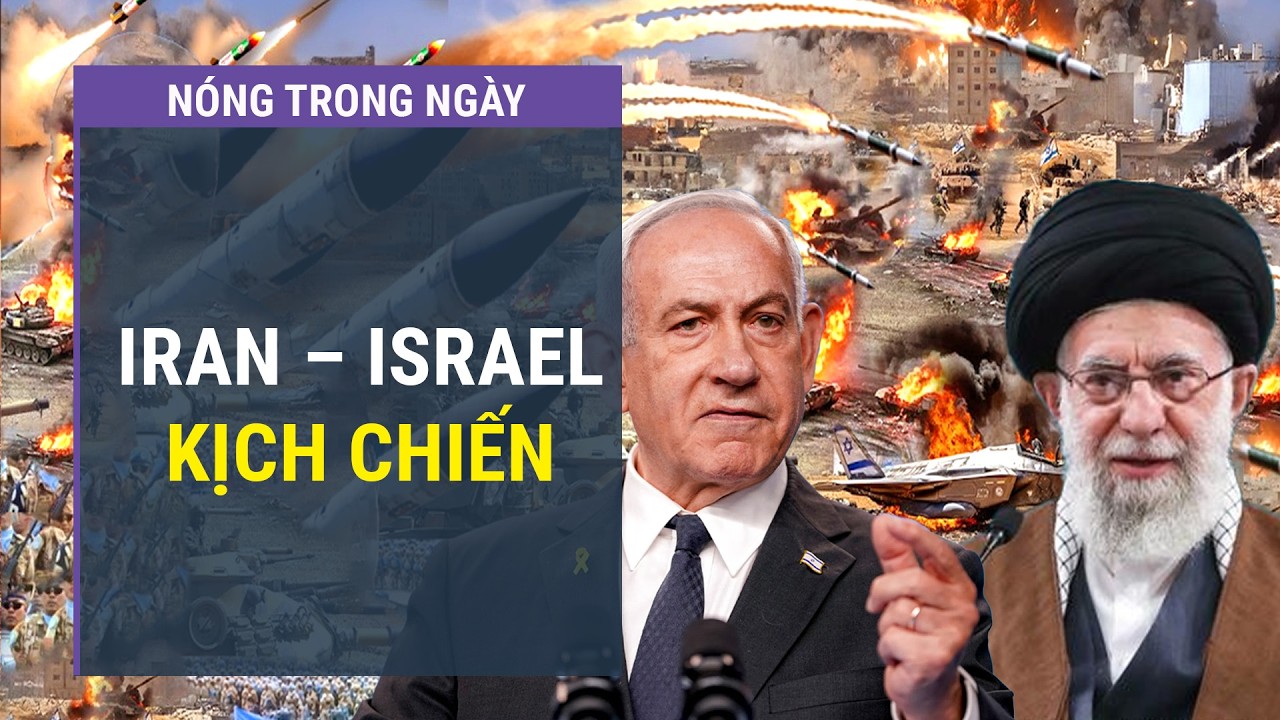 Tin thế giới: Ưu thế Iran về nhân lực, Israel về công nghệ: Kịch chiến ở Trung Đông l VTC One
