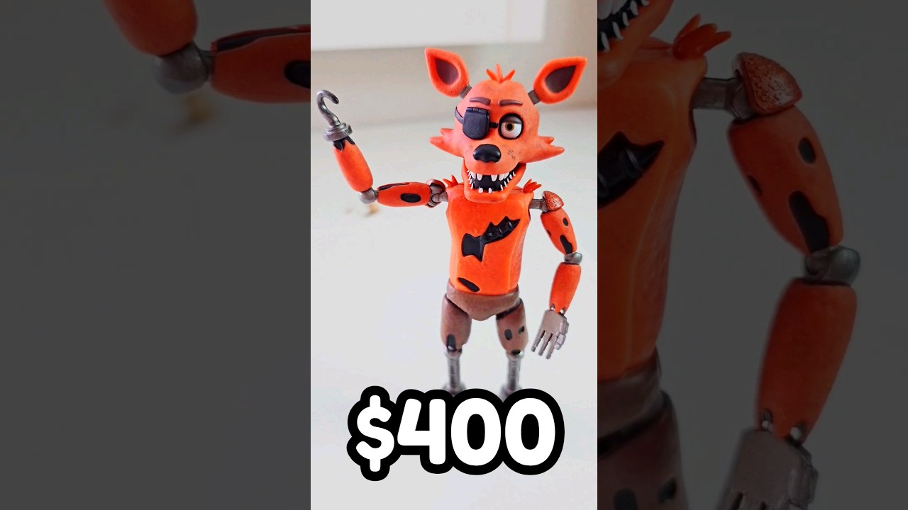 What's the RAREST FNAF Action Figure Ever? #fnaf #shorts #fivenightsatfreddys