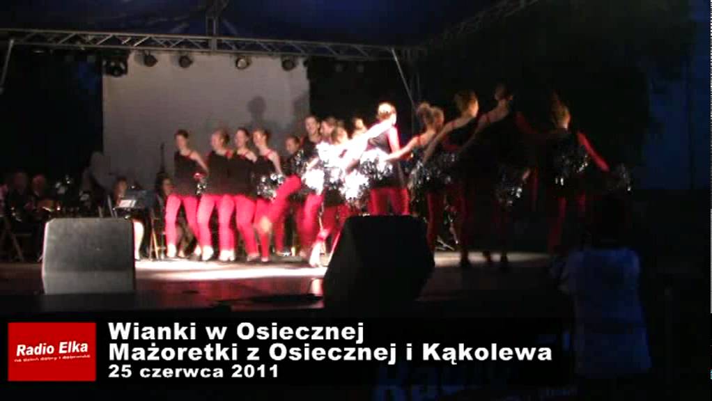 Wianki w Osiecznej - Mażoretki z Osiecznej i Kąkolewa